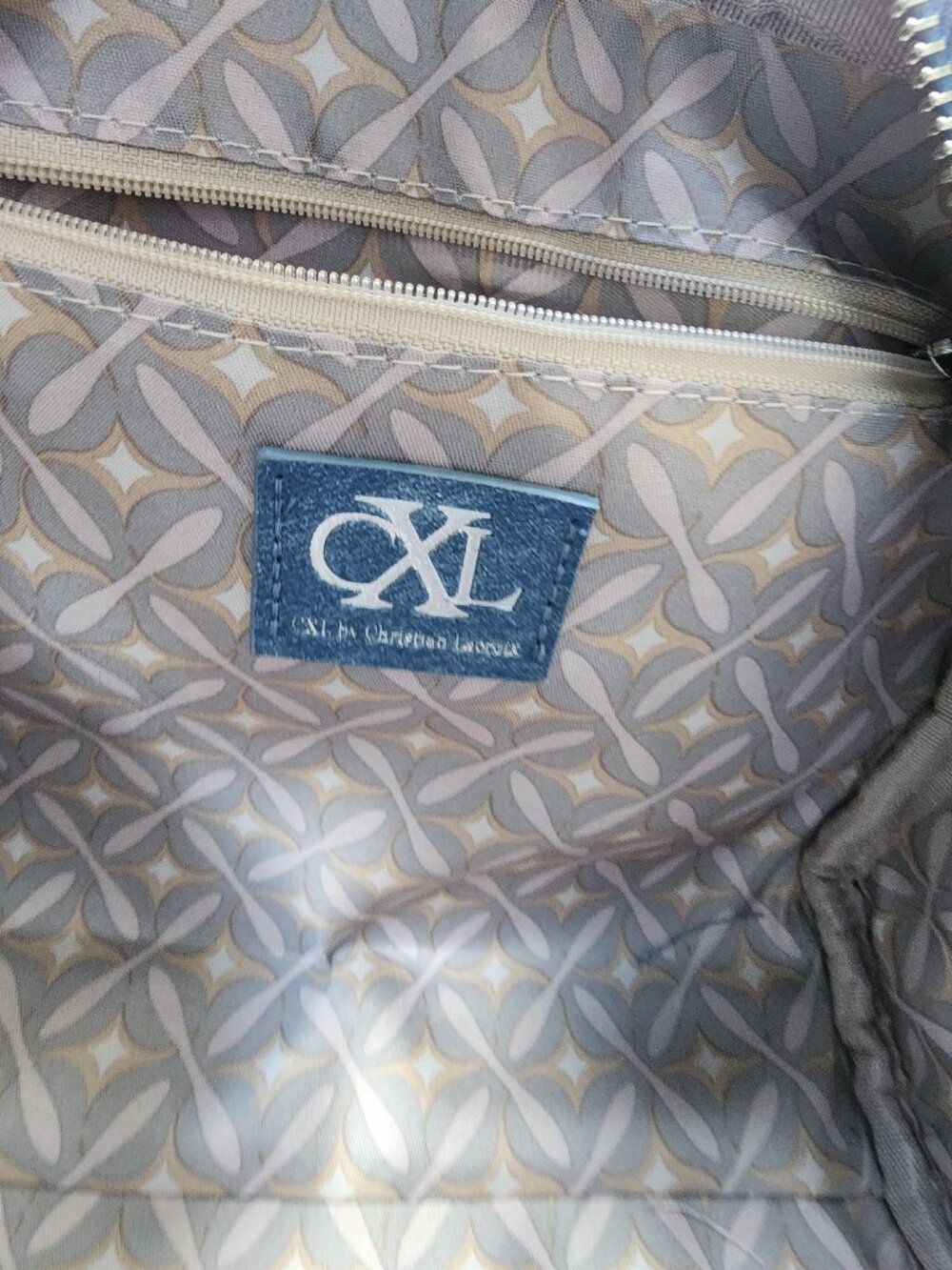 *NWT* Women's CXL Christian Lacroix Denim Color handbag satchel - Picture 6 of 16